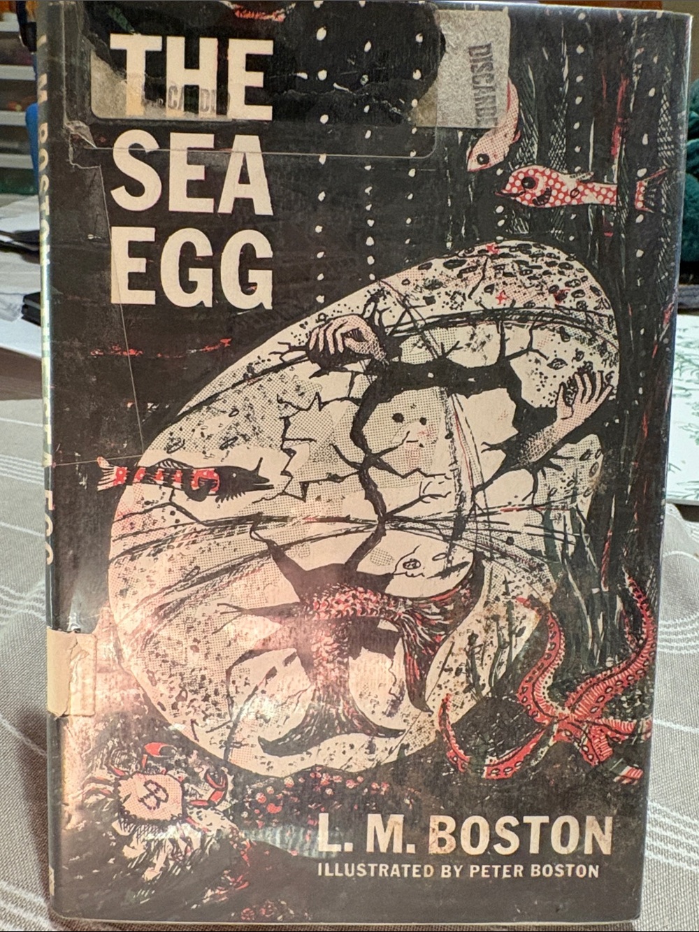 Vintage 1967 The Sea Egg by L.M. Boston Hardcover First Edition *RARE* EUC